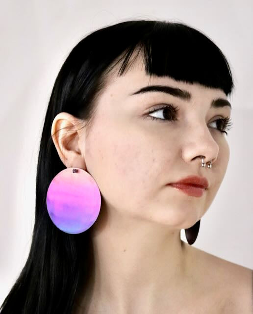 Titanium earrings